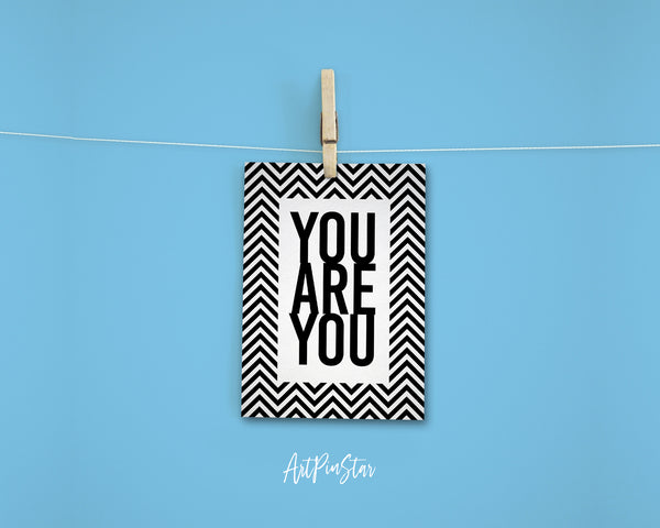 You Are You Life Quote Customized Greeting Cards