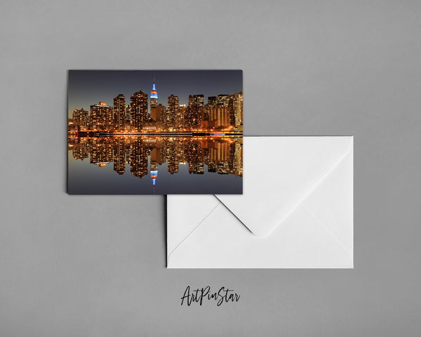 Midtown Manhattan Skyline, New York Landscape Custom Greeting Cards