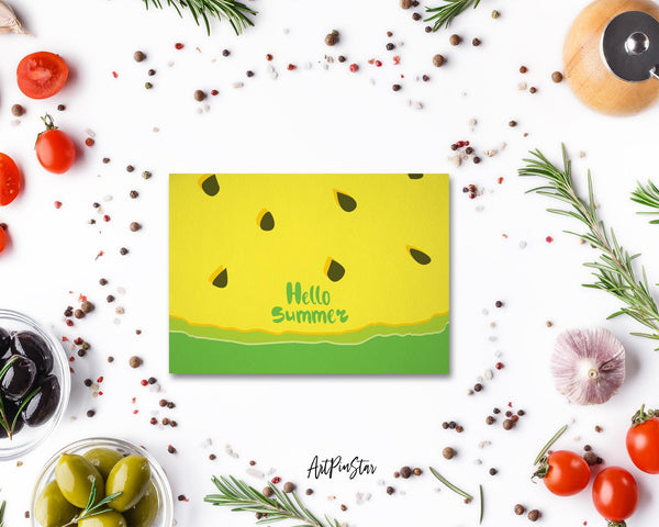 Hello Summer Food Customized Gift Cards