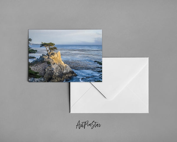 Monterey Lone Cypress Tree, California Landscape Custom Greeting Cards