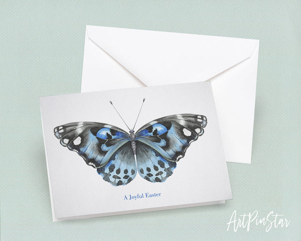 A joyful Easter Butterfly Animal Greeting Cards