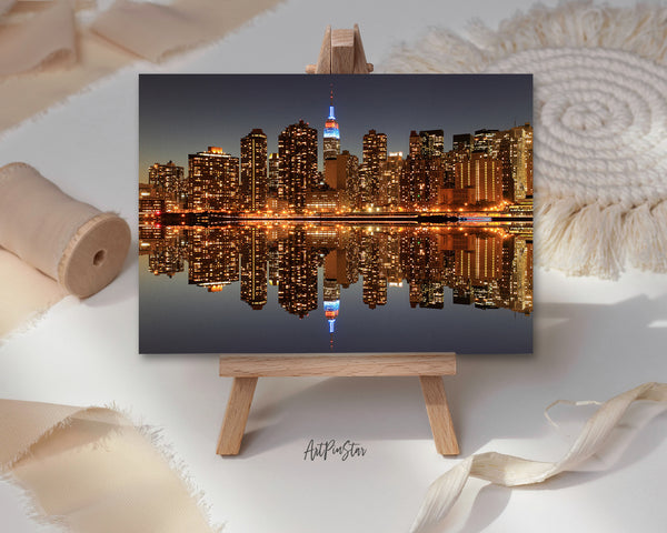 Midtown Manhattan Skyline, New York Landscape Custom Greeting Cards