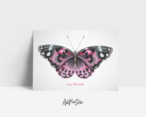 Love This Life Butterfly Animal Greeting Cards