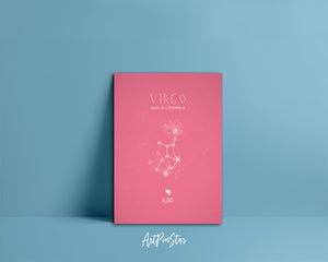 Astrology Virgo Prediction Yearly Horoscope Art Customized Gift Cards