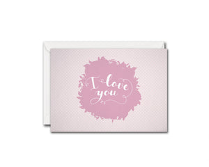 I love you Friendship Customized Greeting Card