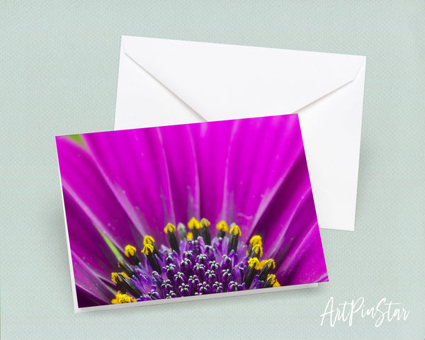 Gazania Flower Photo Art Customized Gift Cards