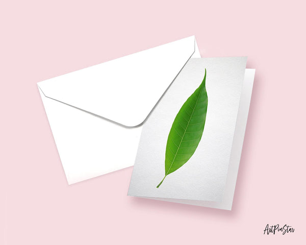 Green Leaf Botanical Garden Customized Greeting Card