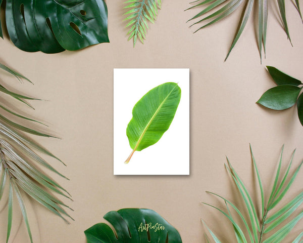 Banana leaf Botanical Garden Customized Greeting Card