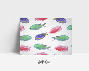 Colorful Fish Animal Greeting Cards