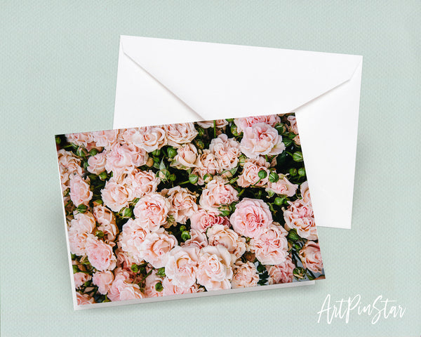 Rose Flower Photo Art Customized Gift Cards