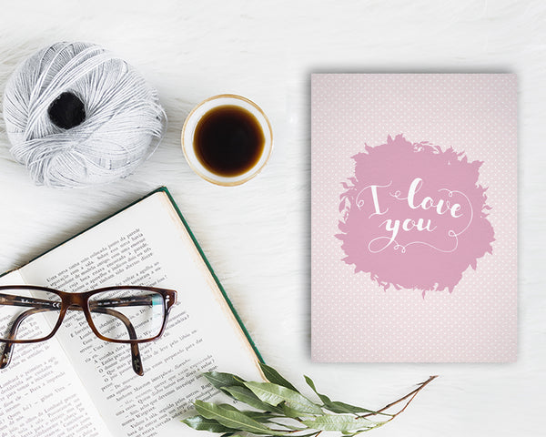 I love you Friendship Customized Greeting Card