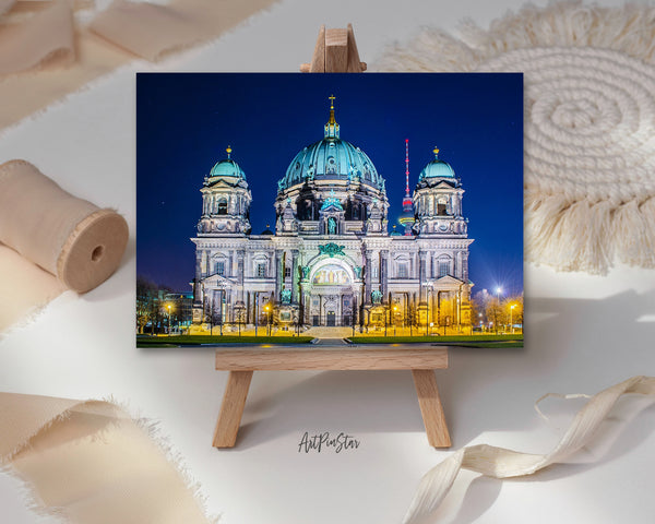 Berliner Dom Cathedral, Berlin Landscape Custom Greeting Cards