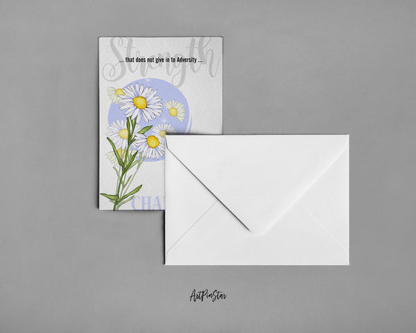 Chamomile Flower Meanings Symbolism Customized Gift Cards
