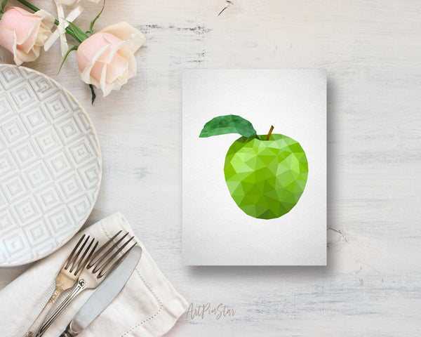 Green Apple Food Customized Gift Cards