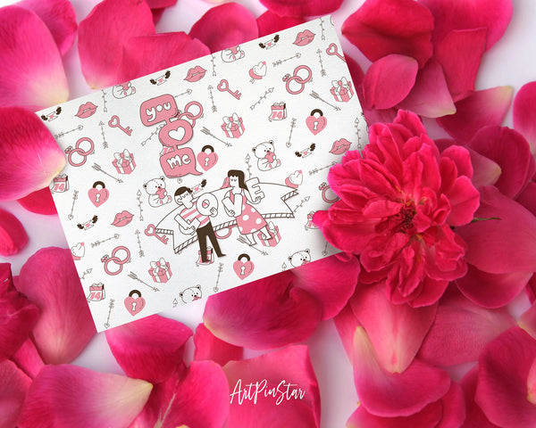 Love & Valentine's Day Customized Greeting Card