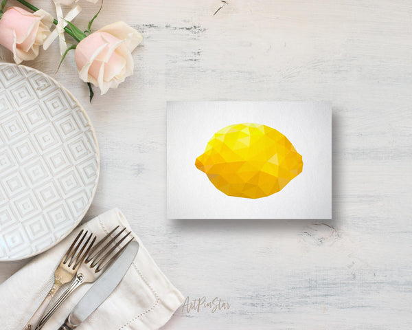 Lemon Food Customized Gift Cards