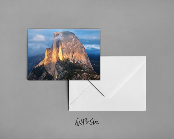 Yosemite National Park Half Dome, California Landscape Custom Greeting Cards