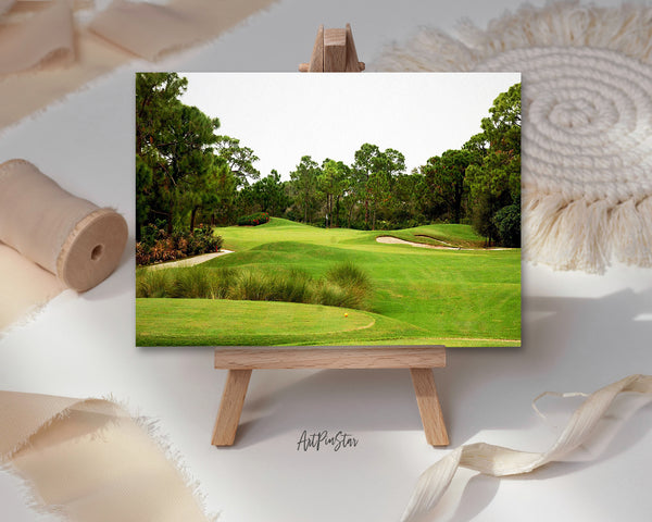 Gorgeous Golf Course Landscape Custom Greeting Cards