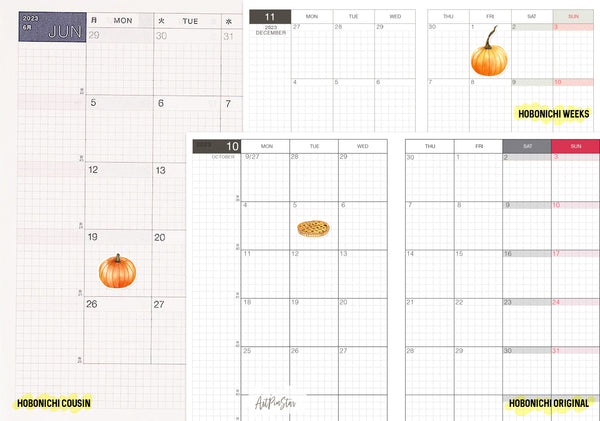 Thanksgiving Planner Sticker, Pumpkin