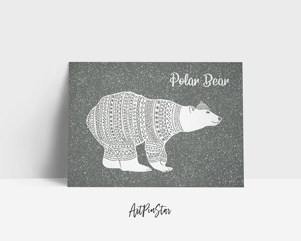 Polar Bear Animal Greeting Cards