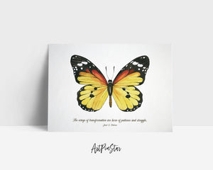 The wings of transformation are born of patience Janet Dickens Butterfly Animal Greeting Cards